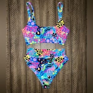 Infamous swim two piece bikini